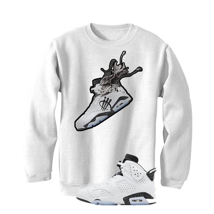 Air Jordan 6 Reverse Oreo White T-Shirt (SPLASH 6) product image 4