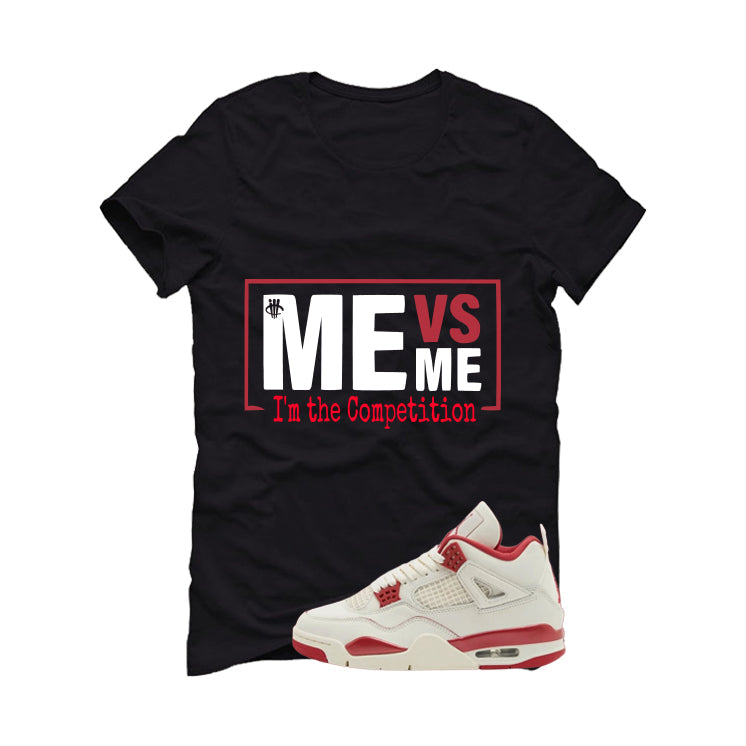 Air Jordan 4 Valentine’s Day (Sierra Red) Matching T-Shirt product image 2