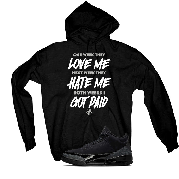Air Jordan 3 Black Cat T-Shirt (Paid)| illcurrency product image 3