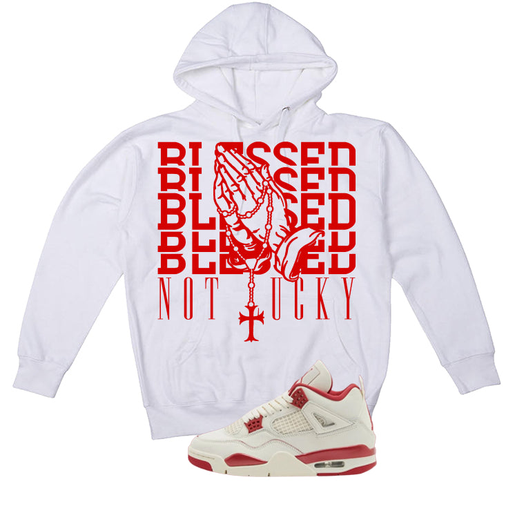Air Jordan 4 Valentine’s Day (Sierra Red) Matching T-Shirt product image 3