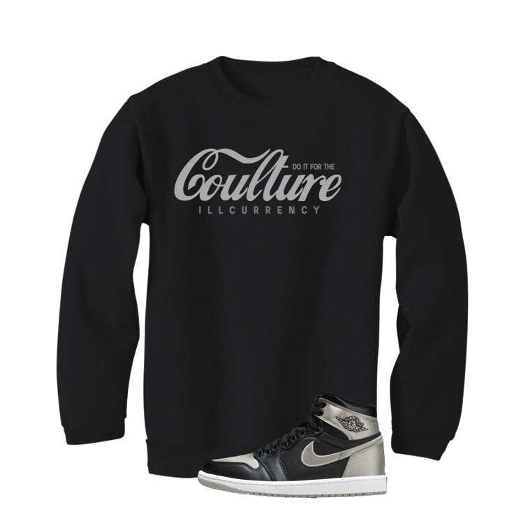 Air Jordan 1 High OG WMNS Satin Shadow Black T-Shirt product image 4