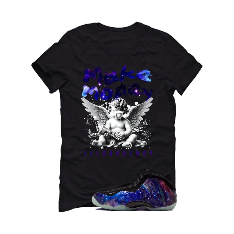 Nike Air Foamposite One Galaxy Black T-Shirt (Make Money) product image 2