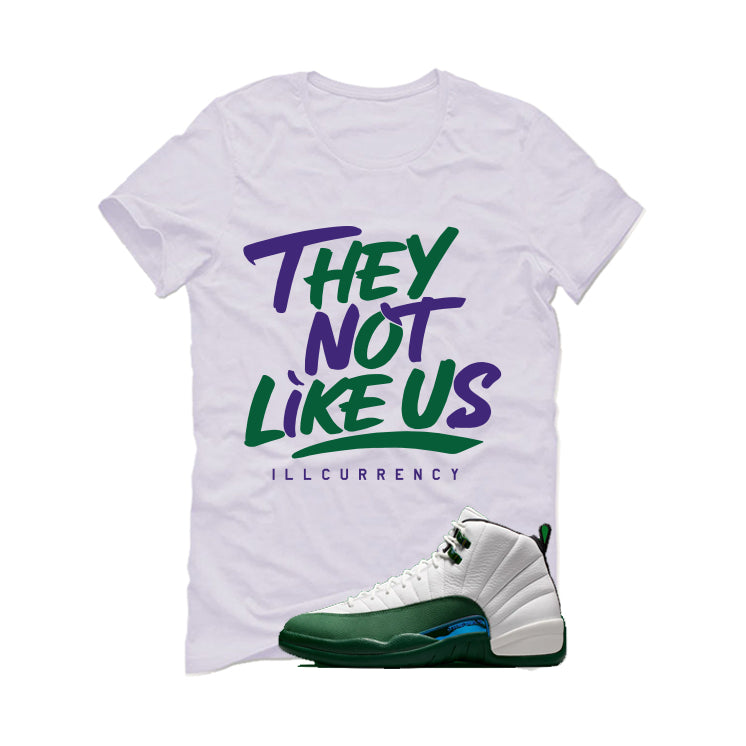 Air Jordan 12 Bucks Matching T-Shirt They not like us product image 2