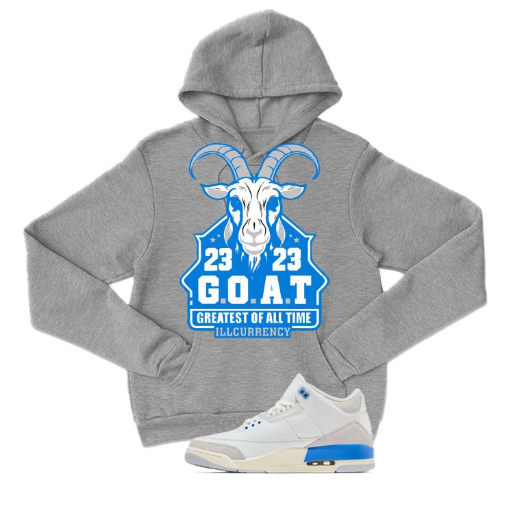 Air Jordan 3 Lucky Shorts Grey T-Shirt (GOAT 23) product image 3