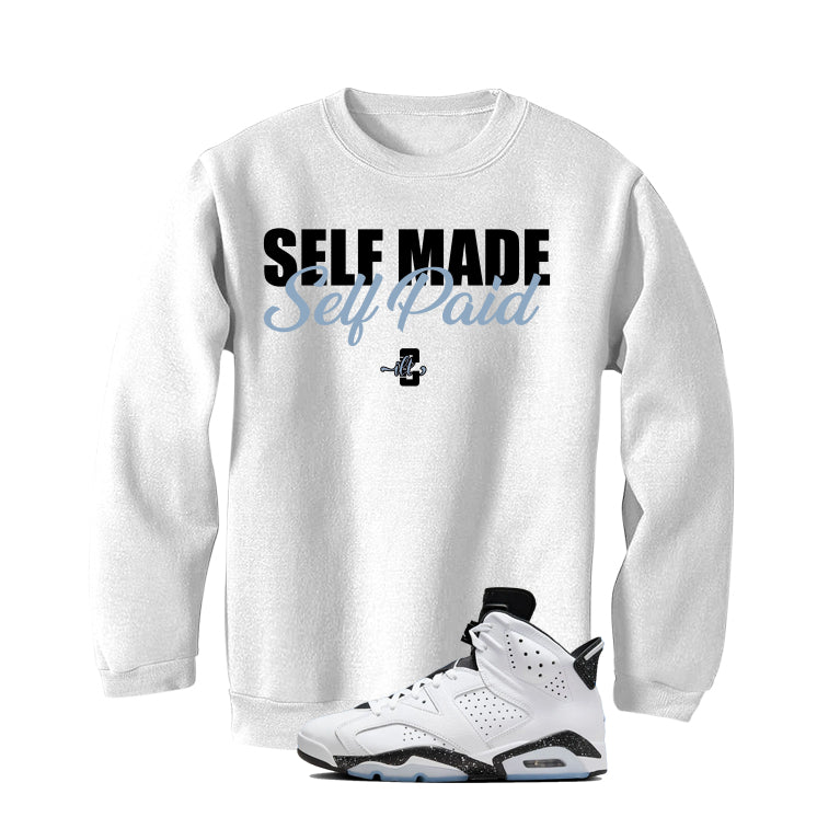 Air Jordan 6 Reverse Oreo White T-Shirt (Self Made Paid) product image 4