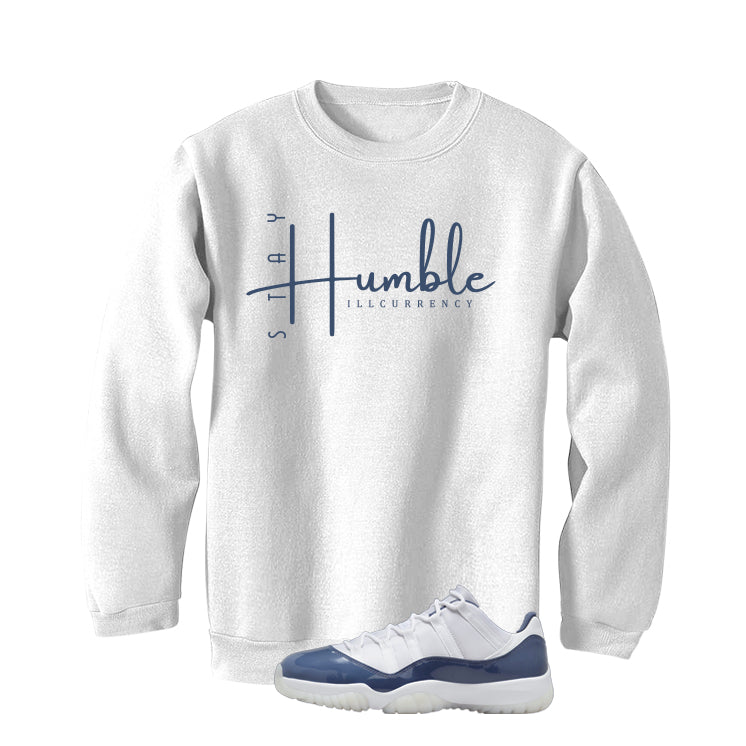 Air Jordan 11 Low Diffused Blue White T-Shirt (Stay product image 4