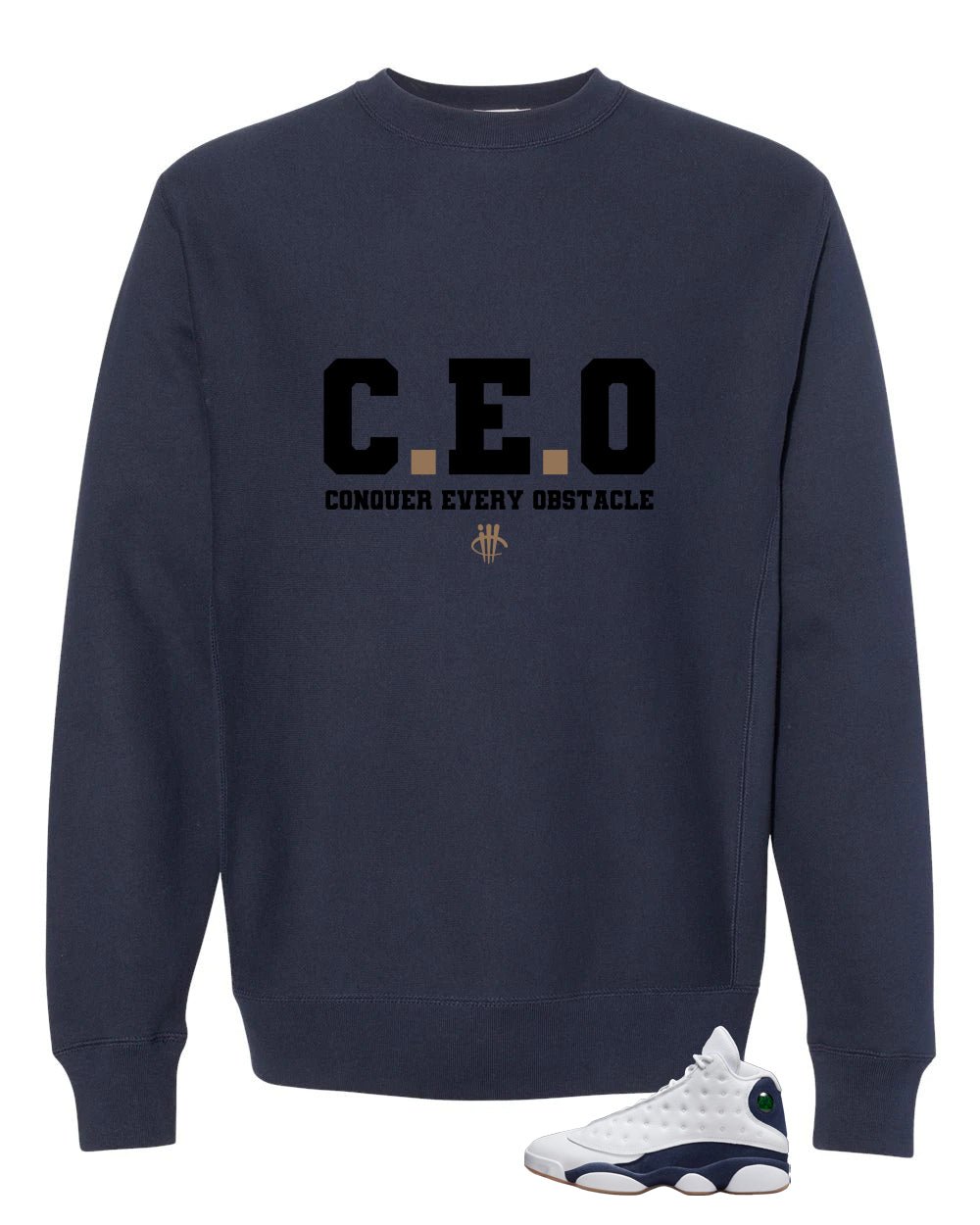 Air Jordan 13 Midnight Navy Blue T-Shirt (CEO)| illcurrency product image 4