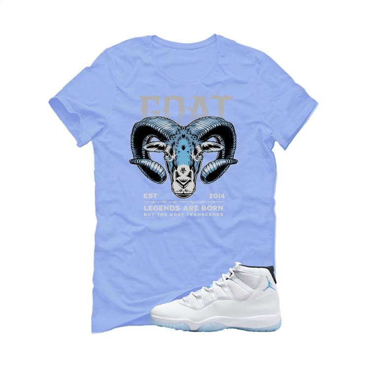 Air Jordan 11 Legend Blue Carolina T-Shirt (Legends Are product image 2