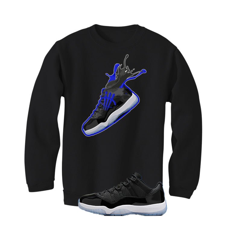 Air Jordan 11 Low “Space Jam” | illcurrency Black T-Shirt product image 4