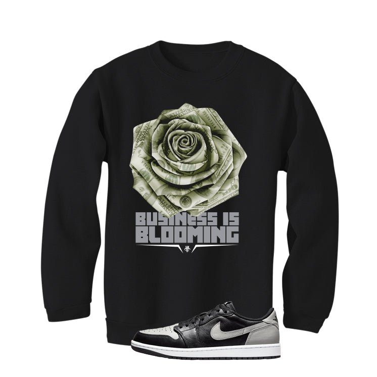 Air Jordan 1 Low OG Shadow Black T-Shirt (Business is product image 4