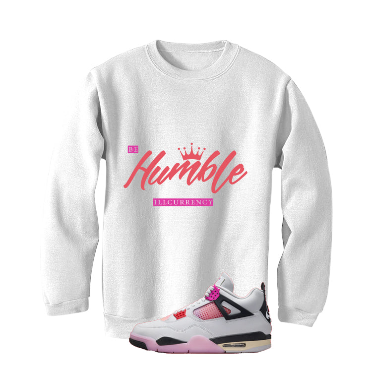 Air Jordan 4 Comic Matching T-Shirt White (Be Humble) product image 4