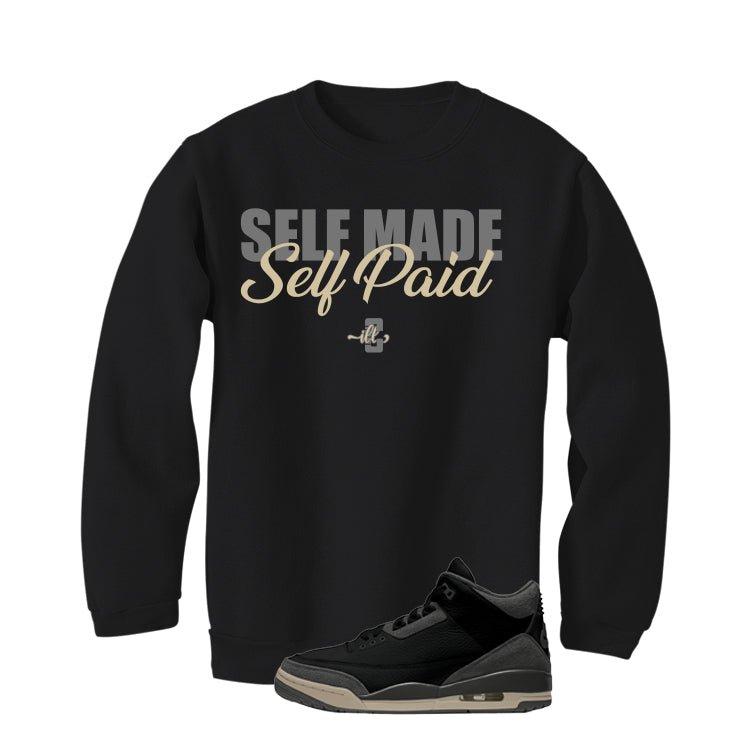 A Ma Maniere x Air Jordan 3 Black T-Shirt (Self Made Paid) product image 4