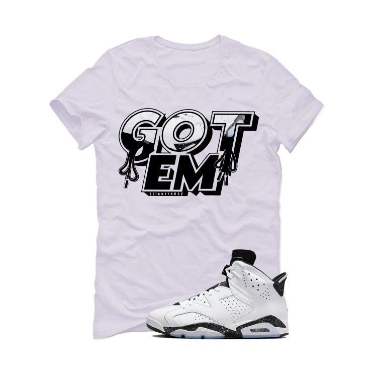 Air Jordan 6 Reverse Oreo White T-Shirt (Got Em) product image 2