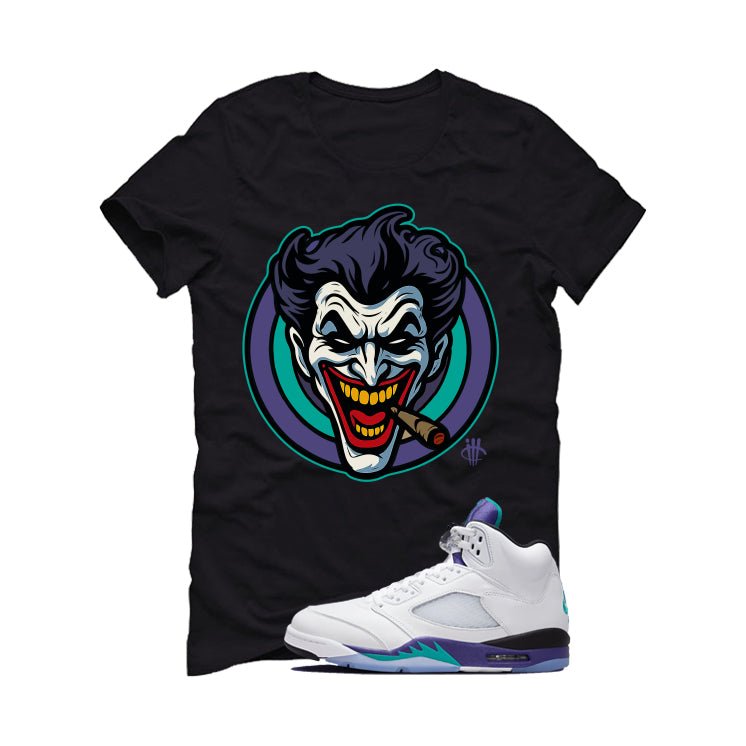 Air Jordan 5 OG Grape Black T-Shirt (Joke The Joker) product image 2