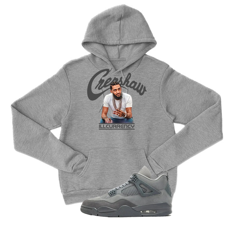 Air Jordan 4 Paris Olympics Grey T-Shirt (Crenshaw) product image 3