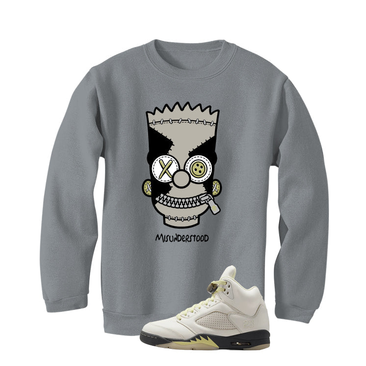 Air Jordan 5 WMNS Luminous Green Grey T-Shirt product image 4