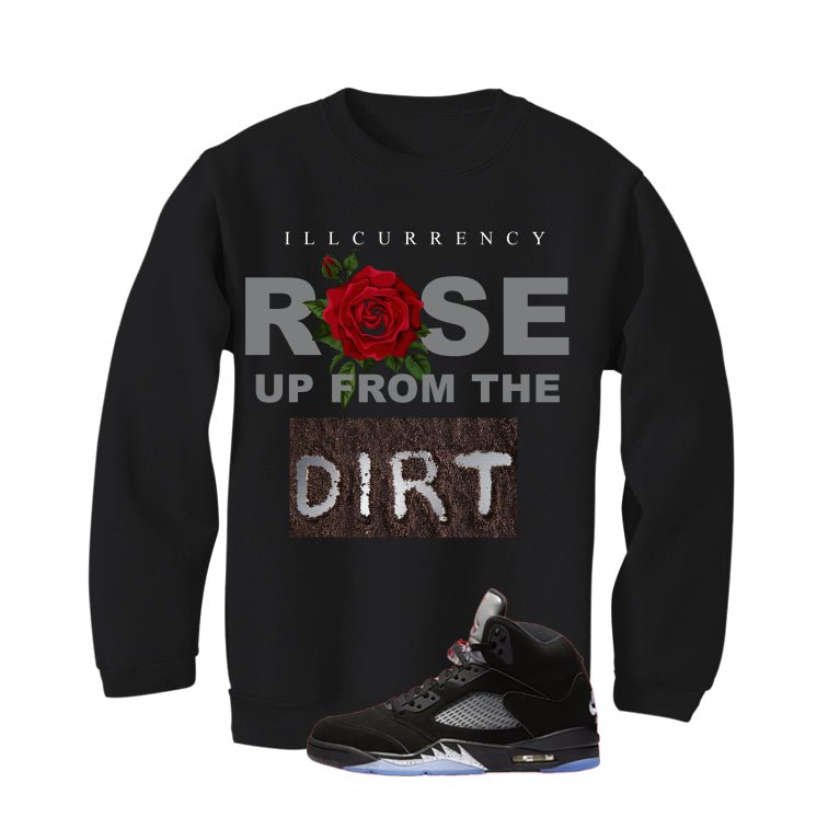 Air Jordan 5 Black Metallic Reimagined T-Shirt (Rose up product image 4