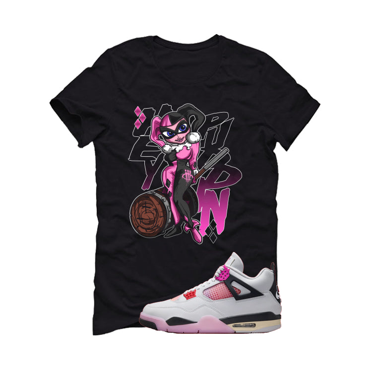 Air Jordan 4 Comic Matching T-Shirt Black (Hey Puddin!!) product image 2