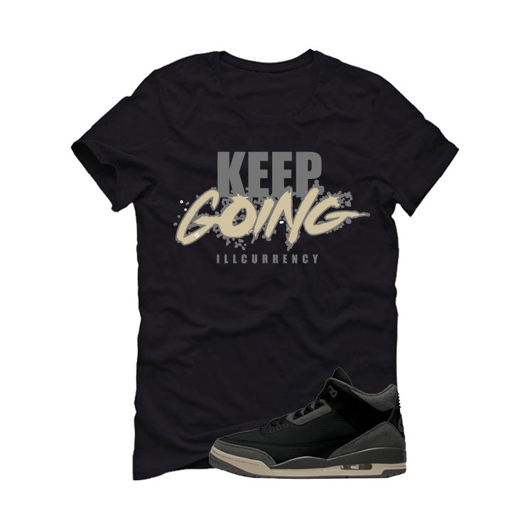 A Ma Maniere x Air Jordan 3 Black T-Shirt (keep Going) product image 2
