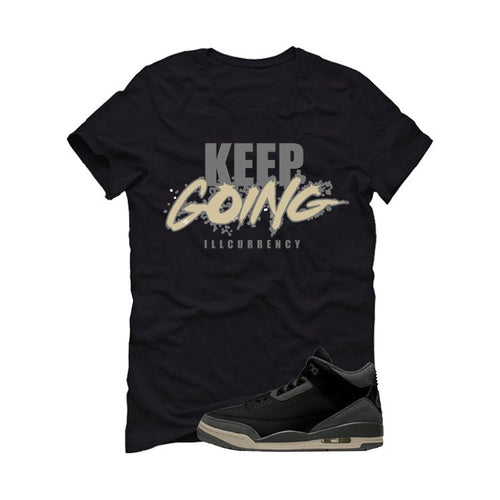 A Ma Maniere x Air Jordan 3 Black T-Shirt (keep Going) product image 2