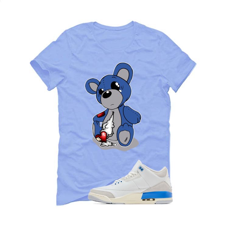 Air Jordan 3 Lucky Shorts Carolina Blue T-Shirt (Big product image 2