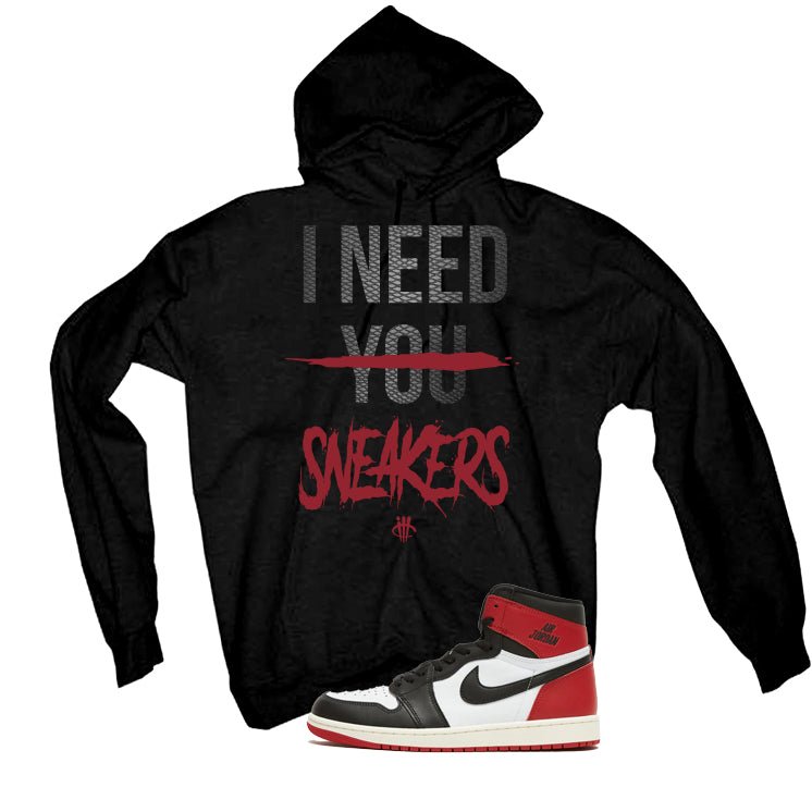 Air Jordan 1 High OG Black Toe Reimagined T-Shirt (I Need product image 3