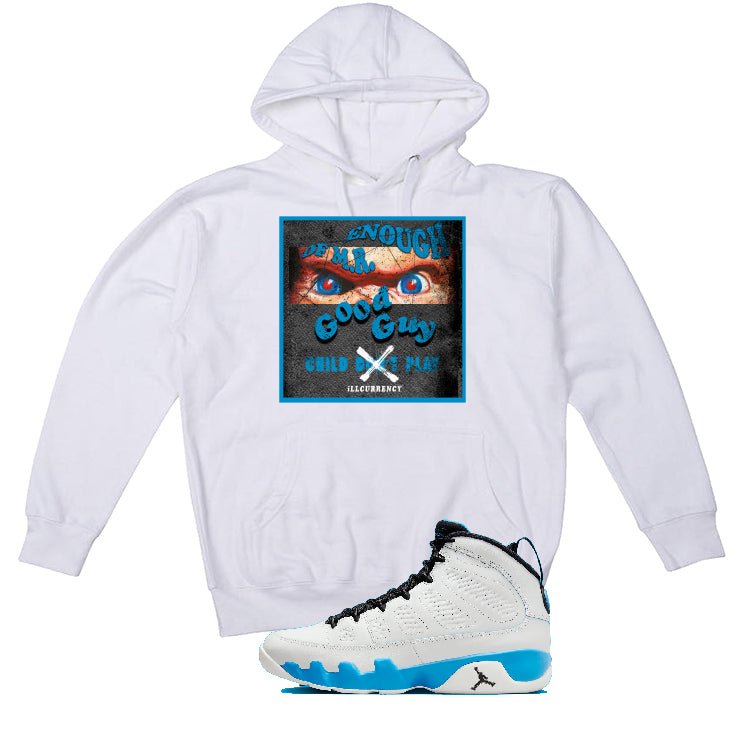Air Jordan 9 “Powder Blue” | illcurrency White T-Shirt product image 3