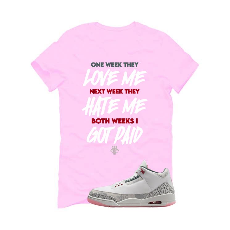Air Jordan 3 Wings Pink T-Shirt (paid)| illcurrency product image 2