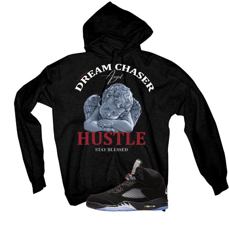 Air Jordan 5 Black Metallic Reimagined T-Shirt (Dream product image 3