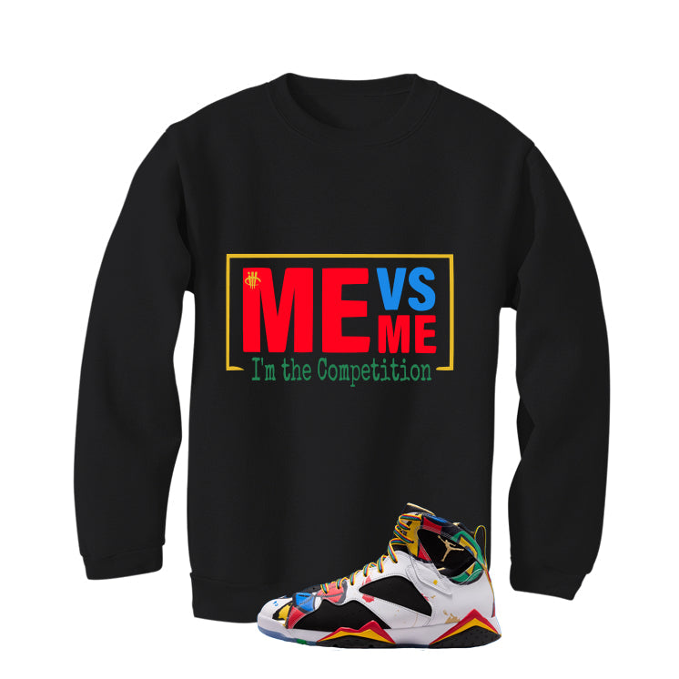 Air Jordan 7 Miro Matching T-Shirt Black (Me Vs Me) product image 4