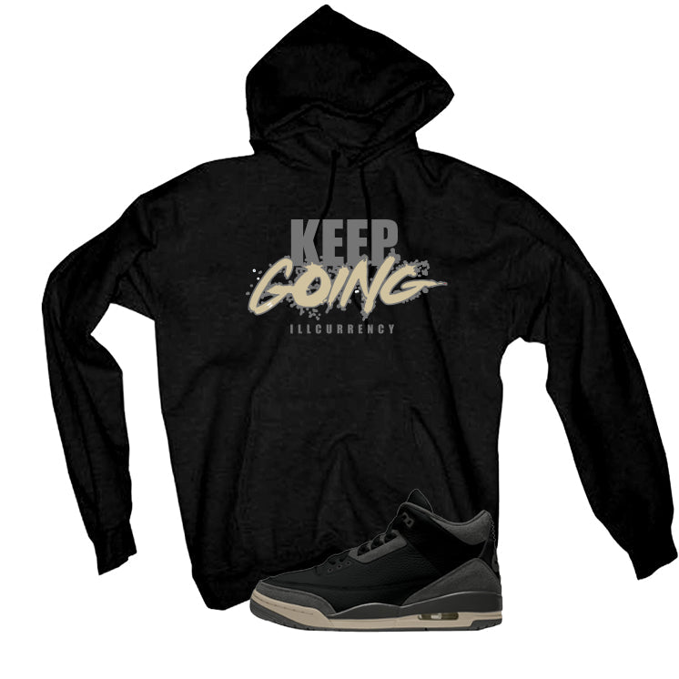 A Ma Maniere x Air Jordan 3 Black T-Shirt (keep Going) product image 3