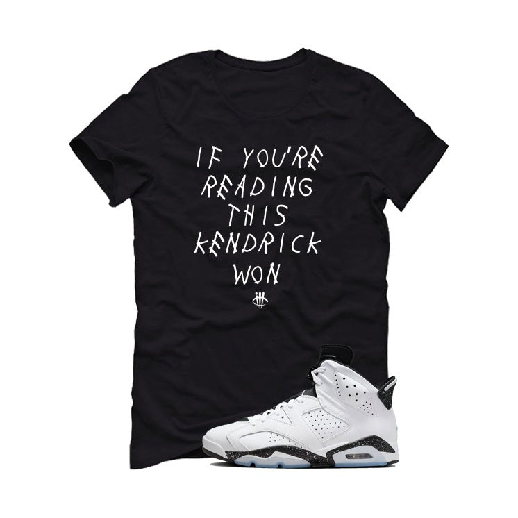Air Jordan 6 Reverse Oreo Black T-Shirt (If your reading product image 2