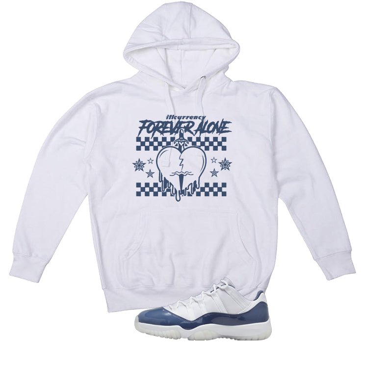 Air Jordan 11 Low Diffused Blue White T-Shirt (Forever product image 3