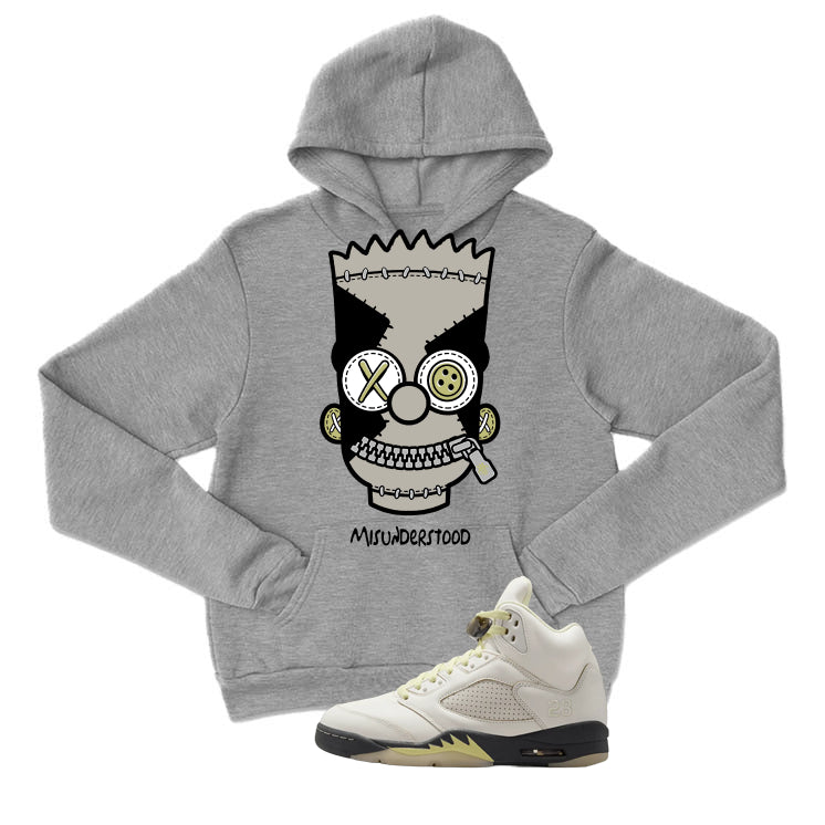 Air Jordan 5 WMNS Luminous Green Grey T-Shirt product image 3