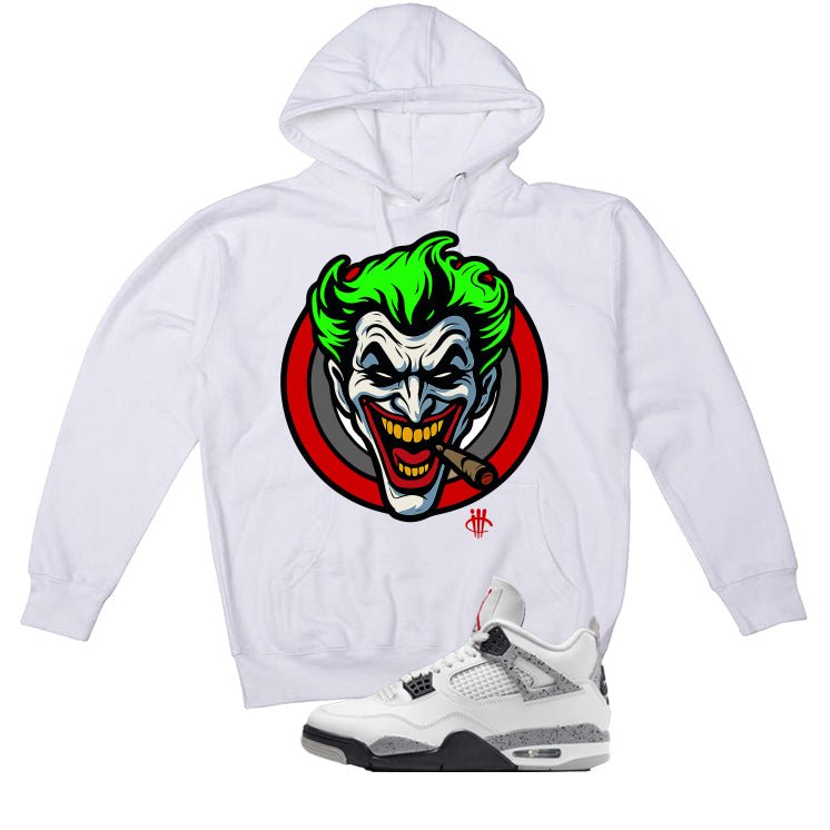 Air Jordan 4 White Cement T-Shirt (Joke The Joker) product image 3