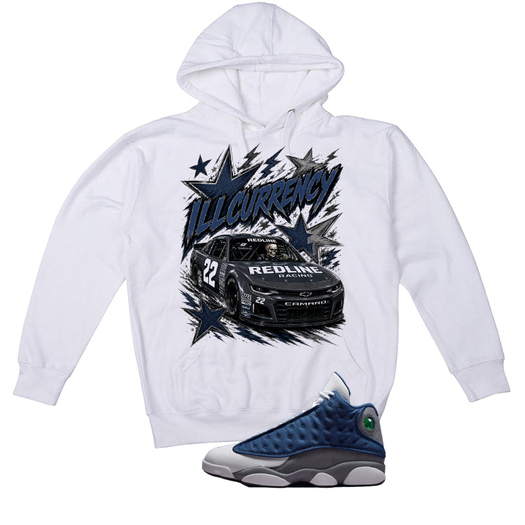 Air Jordan 13 Flint White T-Shirt (illcurrency Racing)| product image 3