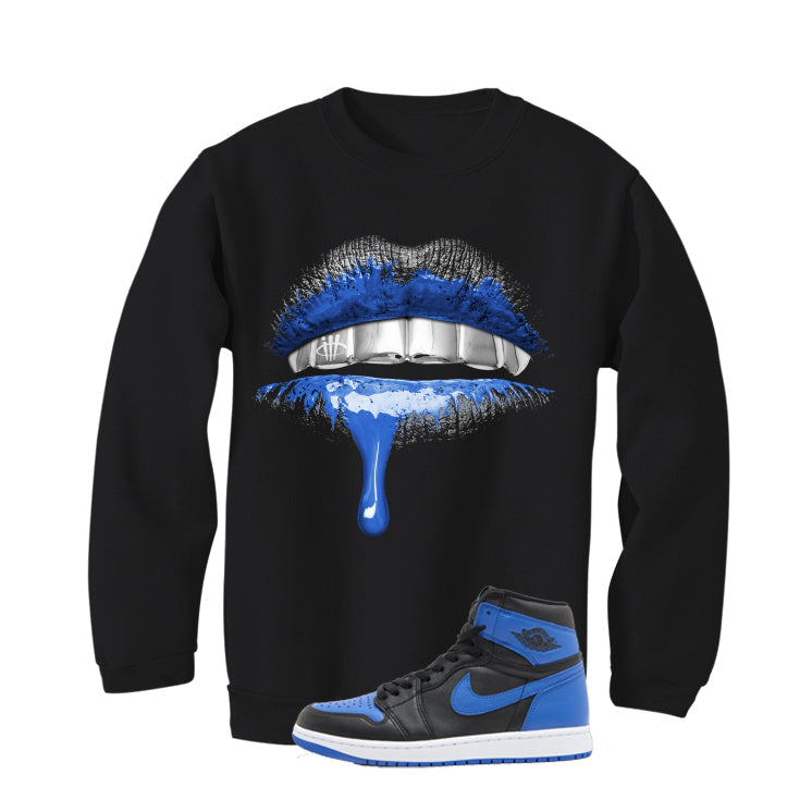 Air Jordan 1 High OG Royal Matching T-Shirt Lips product image 4