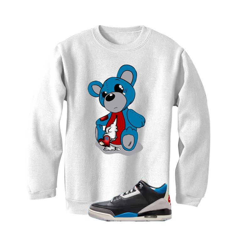 Air Jordan 3 OG Rare White T-Shirt (Big Teddy)| illcurrency product image 4