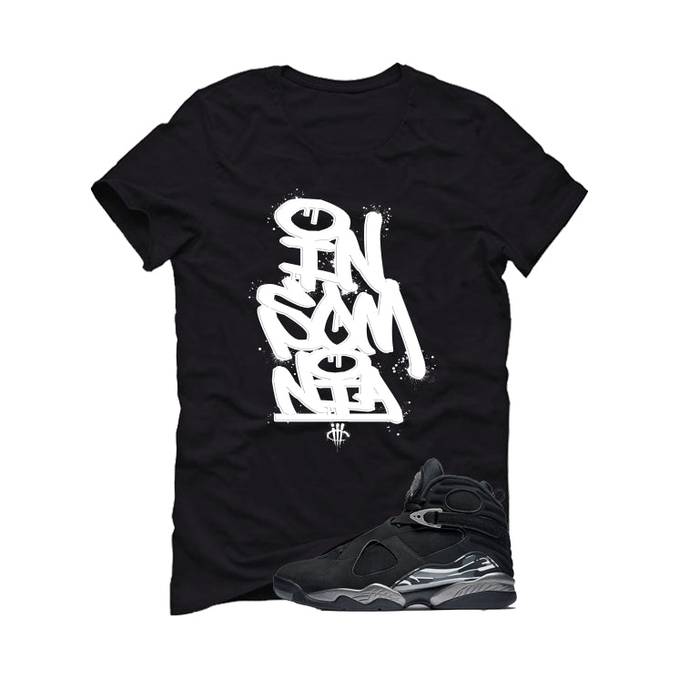 Air Jordan 8 Chrome Matching T-Shirt Black (Insomnia) product image 2