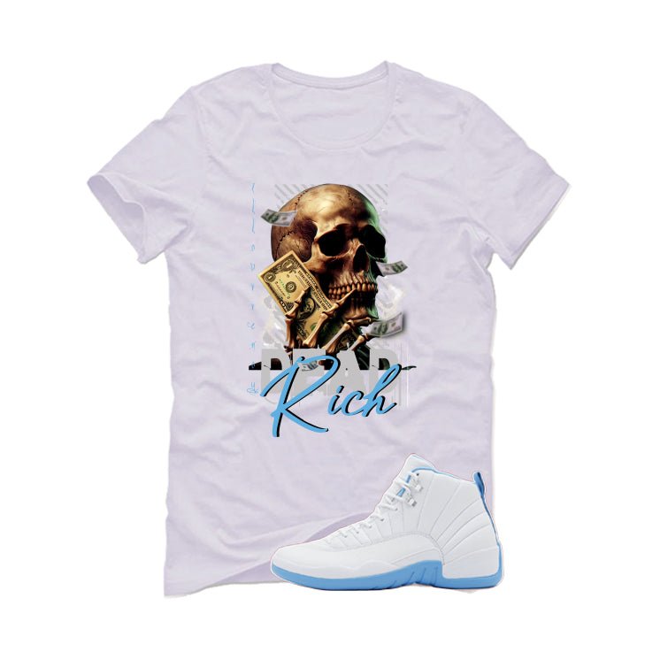 Air Jordan 12 Melo White T-Shirt (Dead Rich)| illcurrency product image 2
