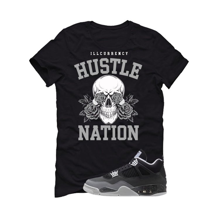 Air Jordan 4 Fear Pack Black T-Shirt (Hustle Nation) product image 2