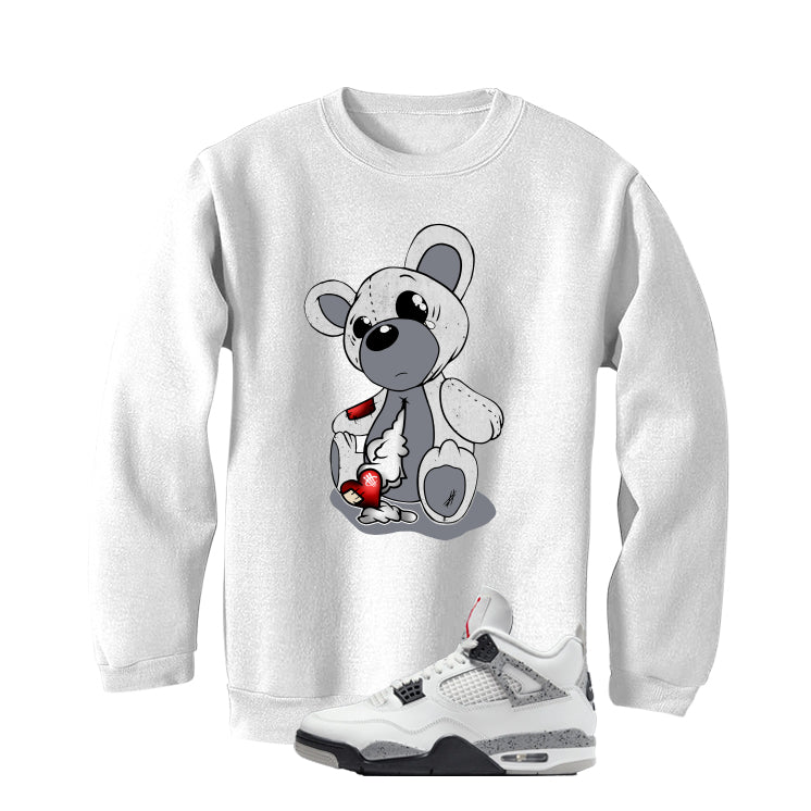 Air Jordan 4 White Cement T-Shirt (Big Teddy)| illcurrency product image 4