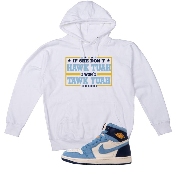 Air Jordan 1 High OG WMNS First in Flight White T-Shirt product image 3