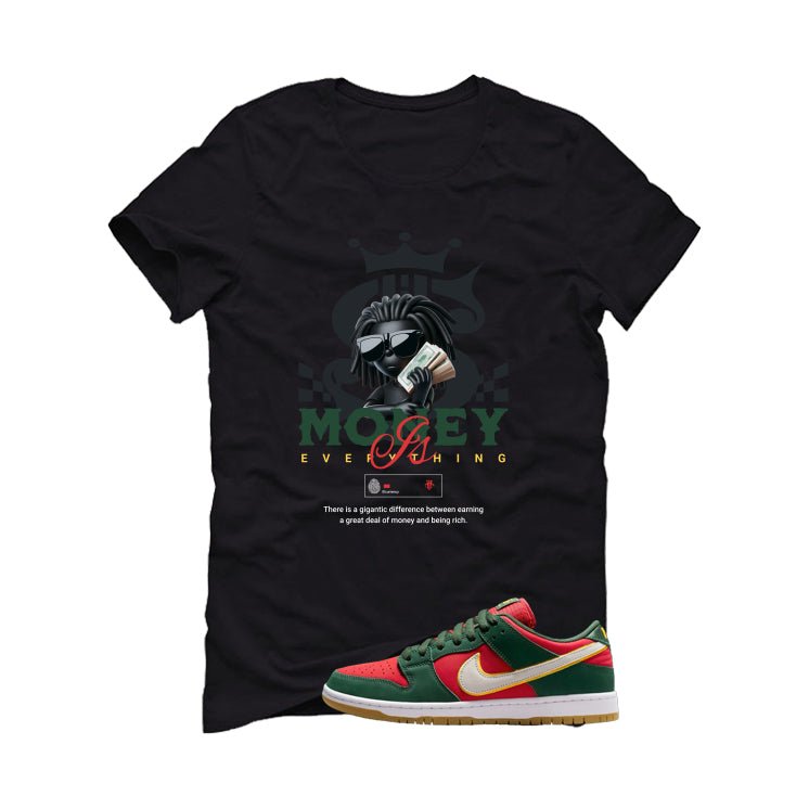 Nike SB Dunk Low PRM Seattle Supersonics Black T-Shirt product image 2