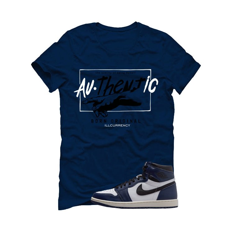 Air Jordan 1 High OG Midnight Navy Blue T-Shirt product image 2