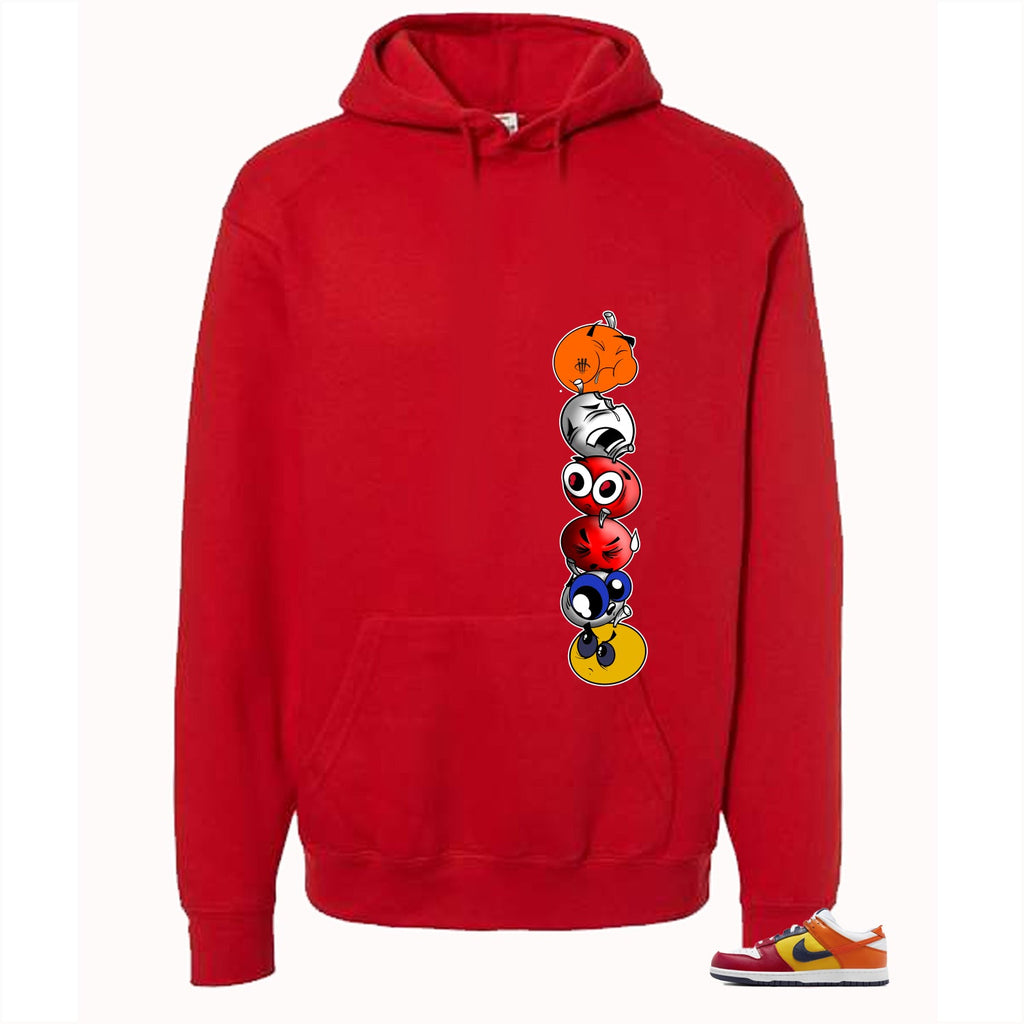 Nike Dunk Low CO.JP What The Red T-Shirt (Cherry Stack) product image 3