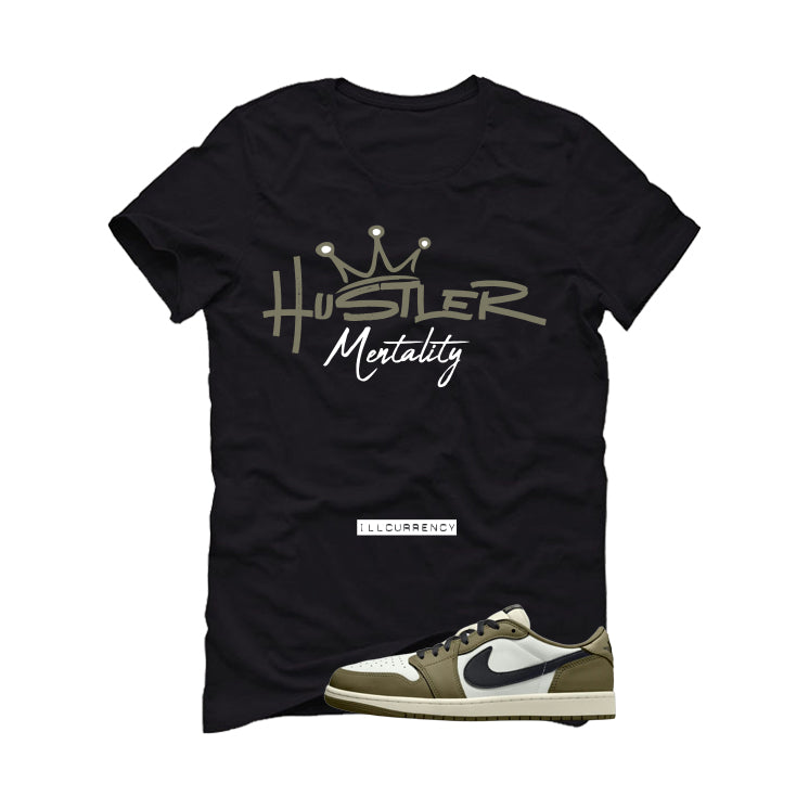 Air Jordan 1 Low OG Medium Olive Matching T-Shirt product image 2