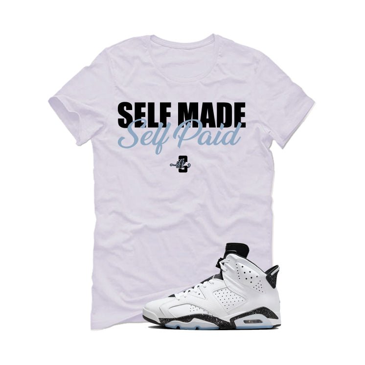 Air Jordan 6 Reverse Oreo White T-Shirt (Self Made Paid) product image 2
