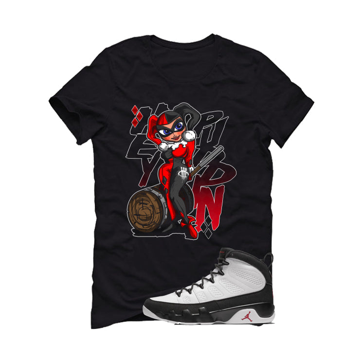 Air Jordan 9 OG Space Jam Matching T-Shirt Black (Hey product image 2