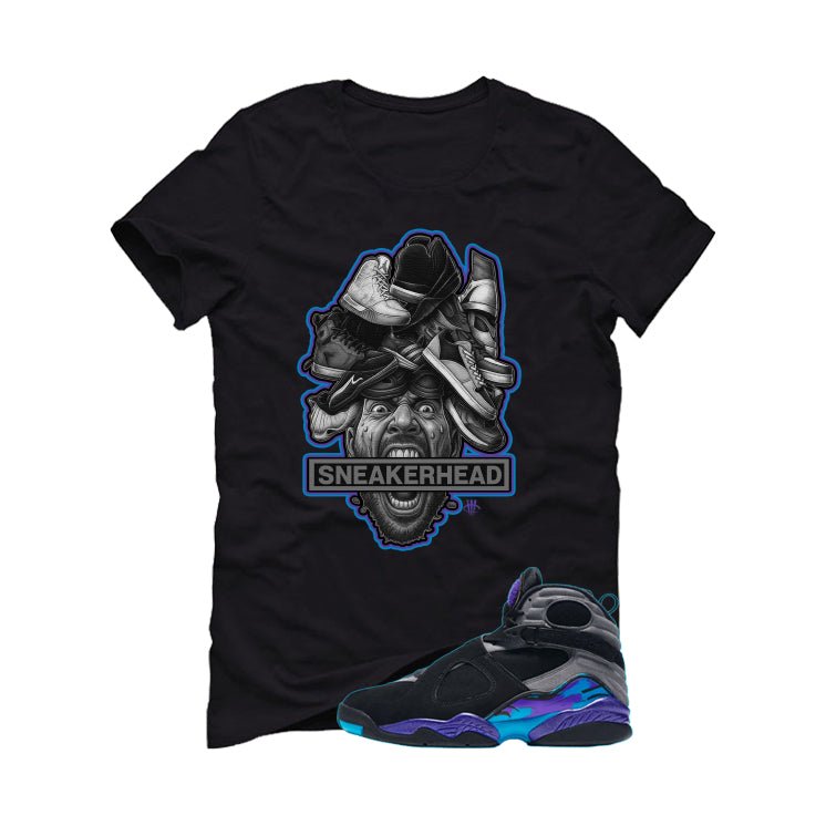 Air Jordan 8 OG Aqua Black T-Shirt (SneakerHead) product image 2